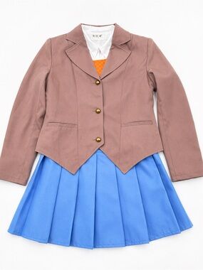 Doki Doki Literature Club Cosplay Costume School Uniform DDLC Anime Adult M